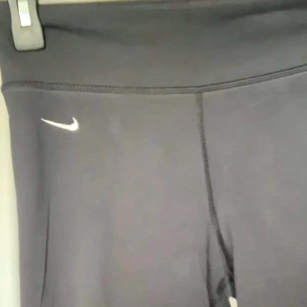 Nike Black Wide-Leg Yoga Pants - Image 2