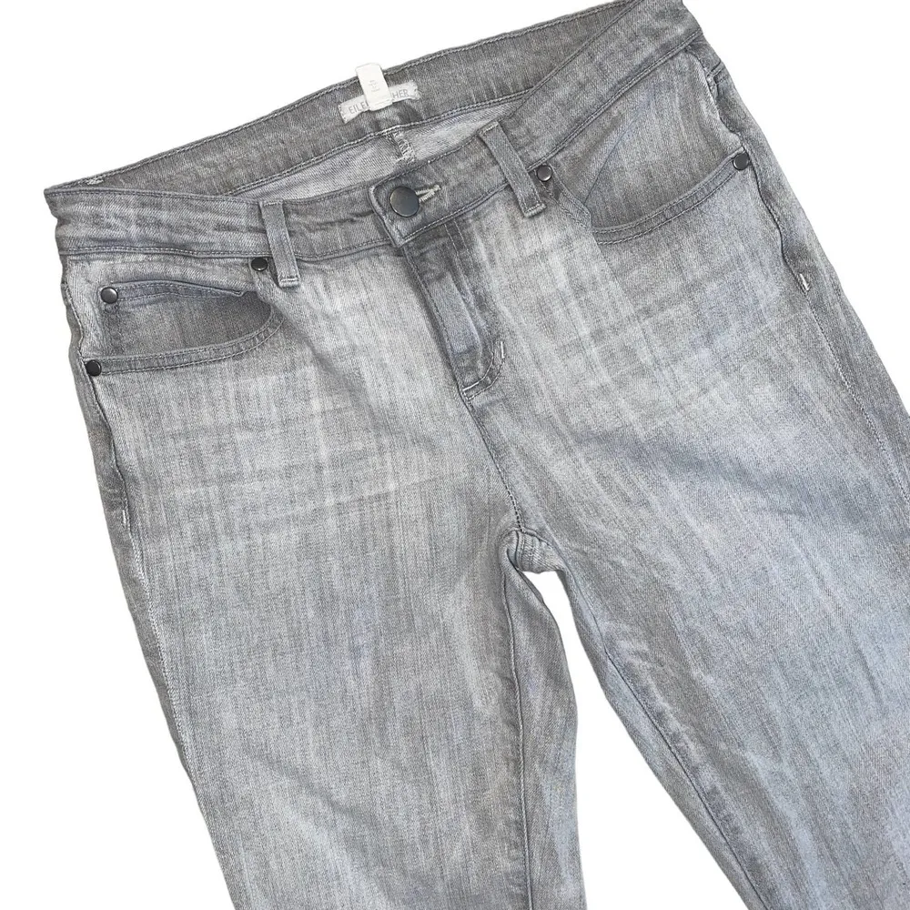 Women’s Eileen Fisher Organic Cotton Skinny Jean Size 4x28.5 Gray Wash - Image 4