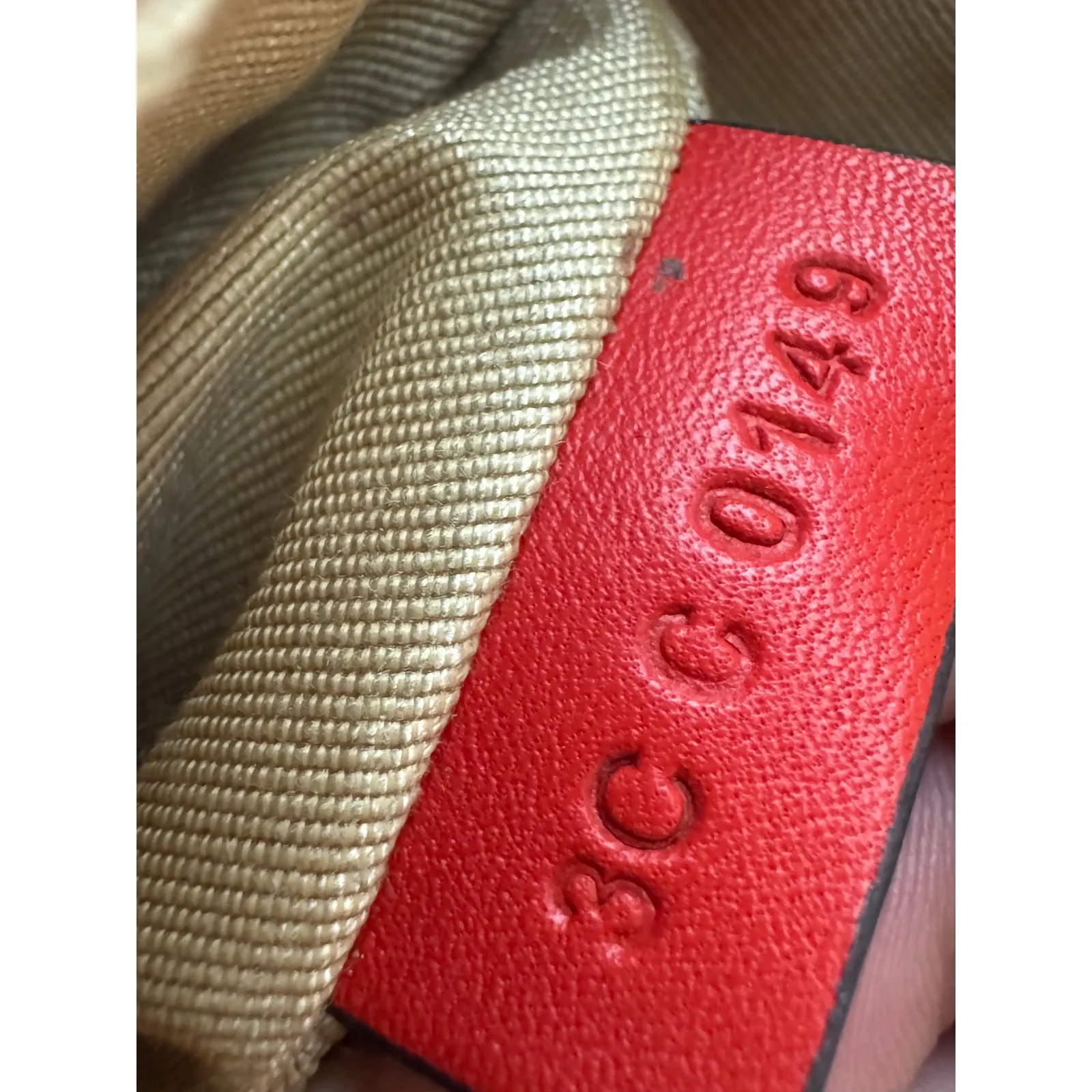 Givenchy Red Whip Belt Bag Leather Small - Image 14