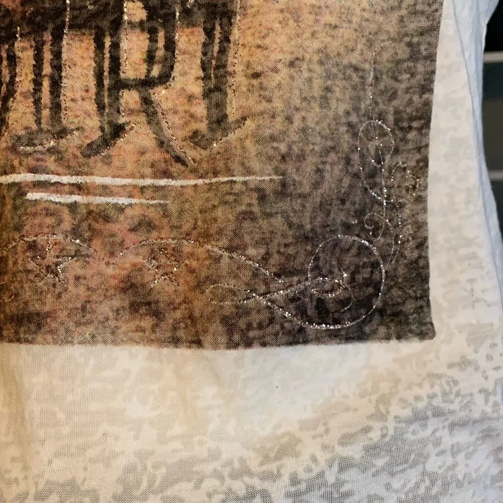 Ransom TShirt Tan Size M - Image 5