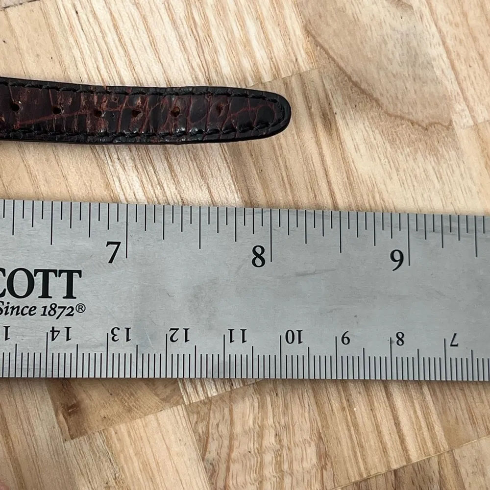 Seiko Kinetic Automatic Rare Vintage Ladies Watch Gold Case Silver Dial Date - Image 16