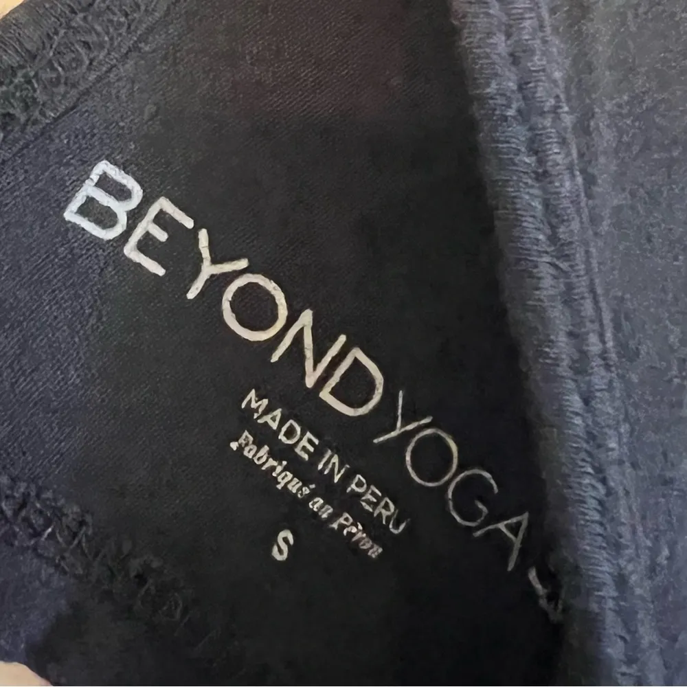 Beyond Yoga Black Athletic Tank Top Criss Cross Back | S - Image 3