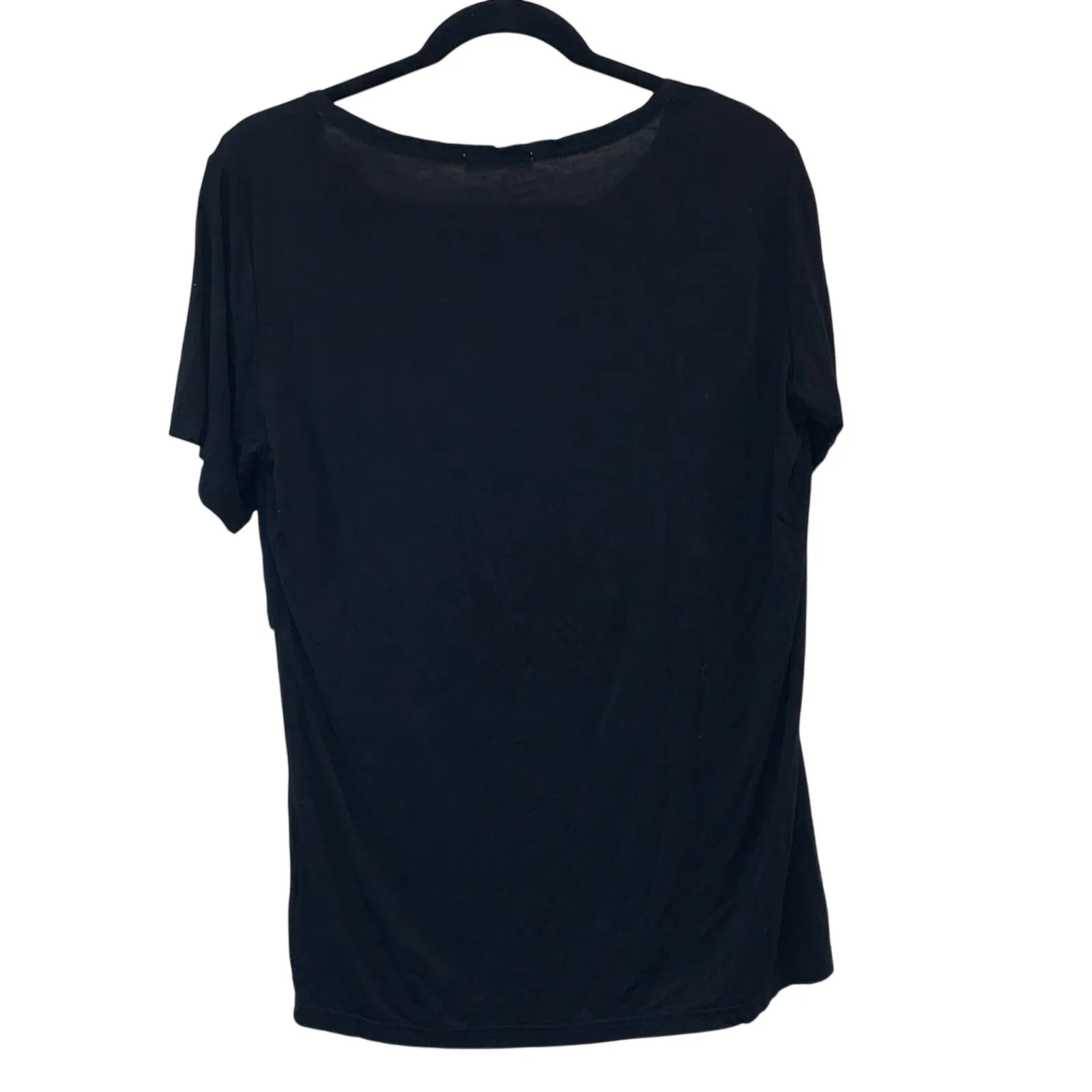 Smallshow Black Short Sleeve Nursing Tops Two Size undefined - Image 7