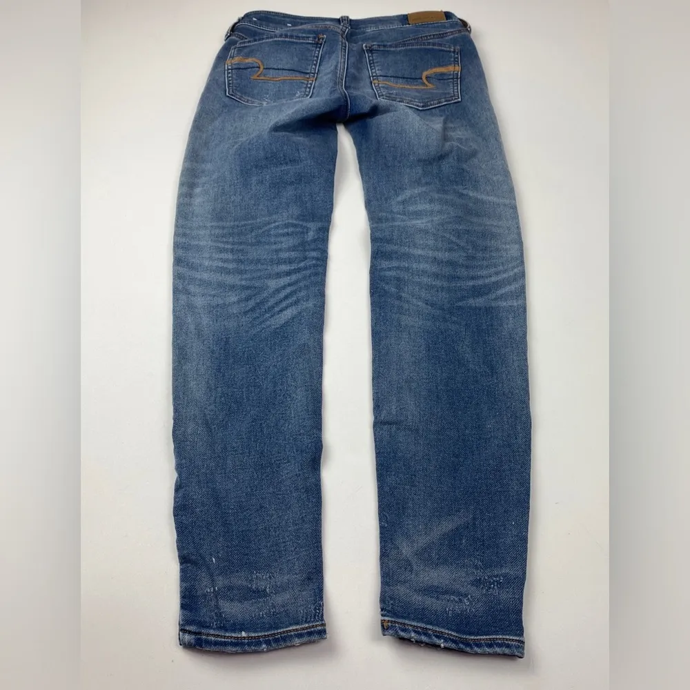 American Eagle Super Stretch Distressed Jegging Size 00 Short - Image 11