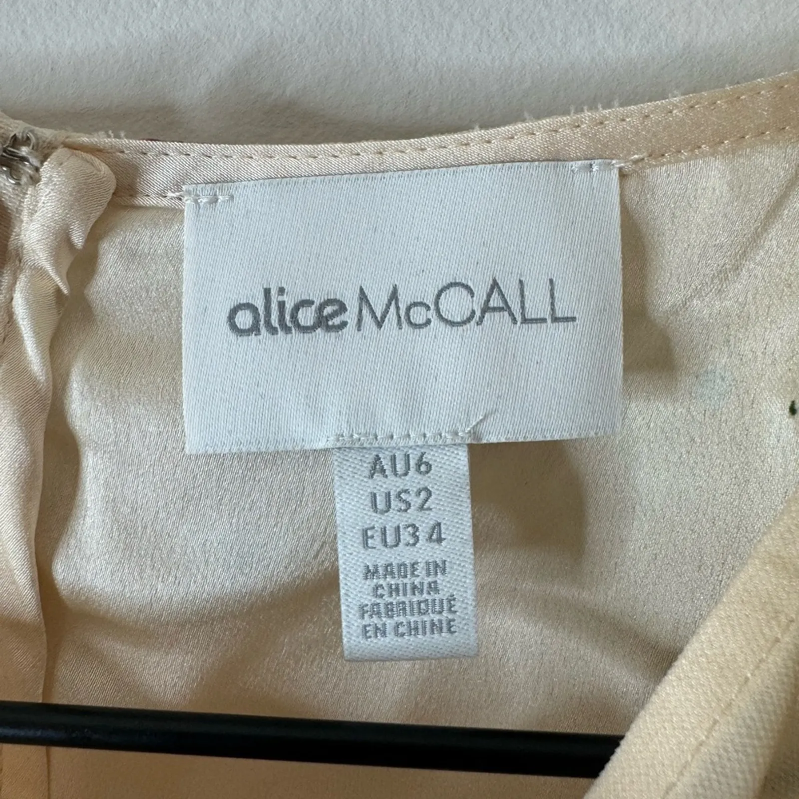 Alice McCALL  PEACH MOOD FOR LOVE MINI DRESS size 2 - Image 5