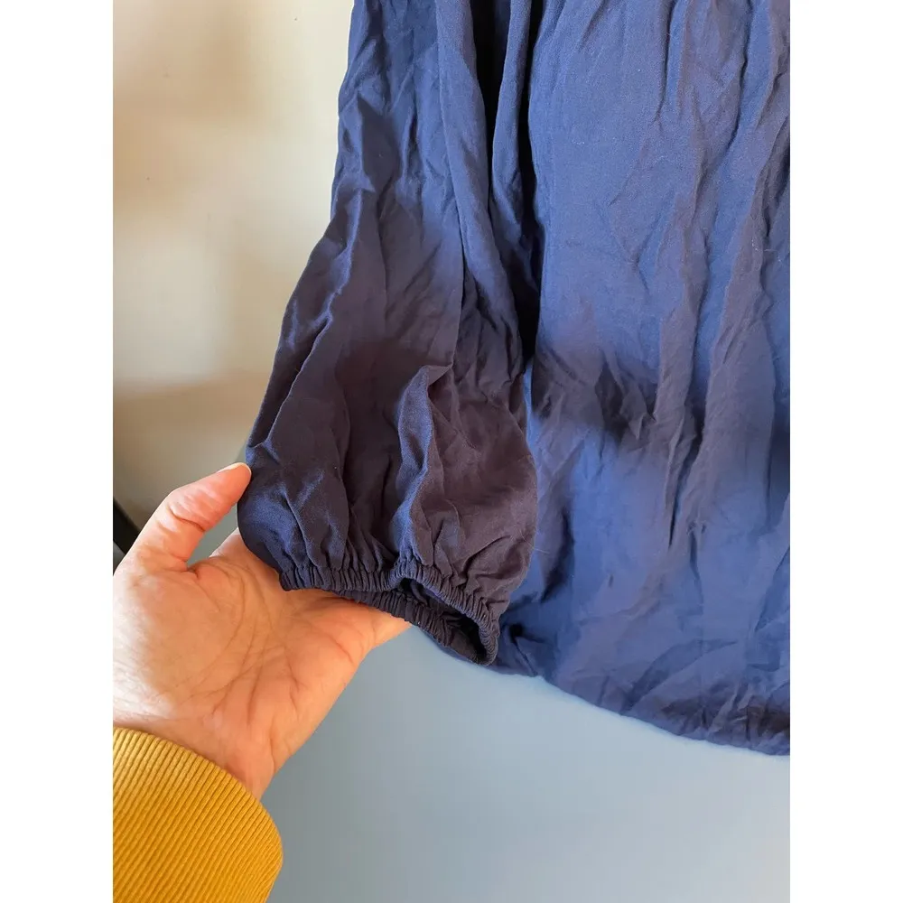 Lane Bryant womens blue top size 14/16 - Image 5