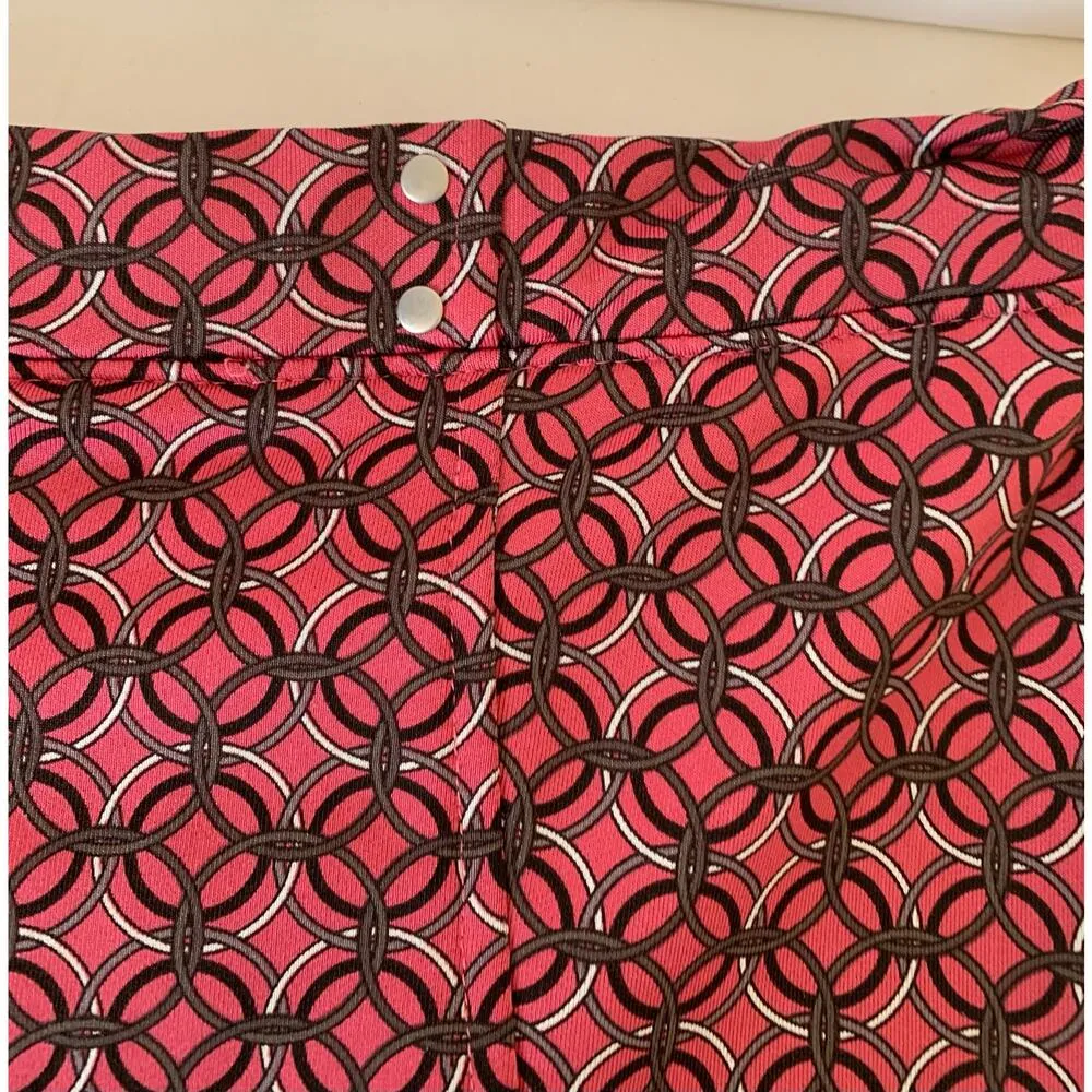 Tehama skort carbon tech size women's small pink & brown - Image 5