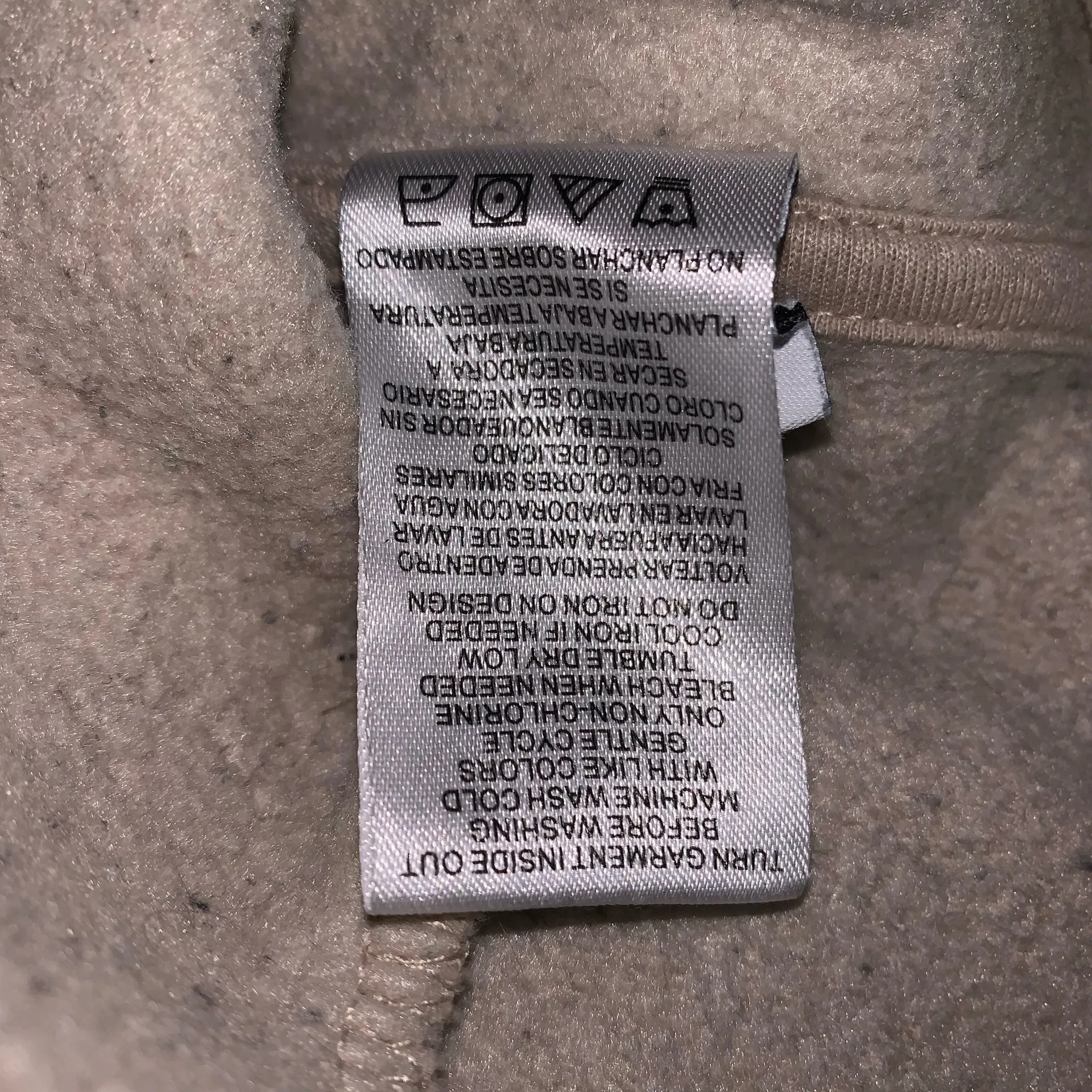 Disney Winnie the Pooh Pullover Sand Sweatshirt Hoodie  L knitted/crochet face - Image 7