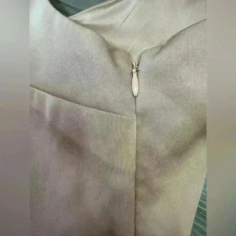 CUSHNIE Women’s‎ Pink Pleated Midi Dress Size 2 - Image 8