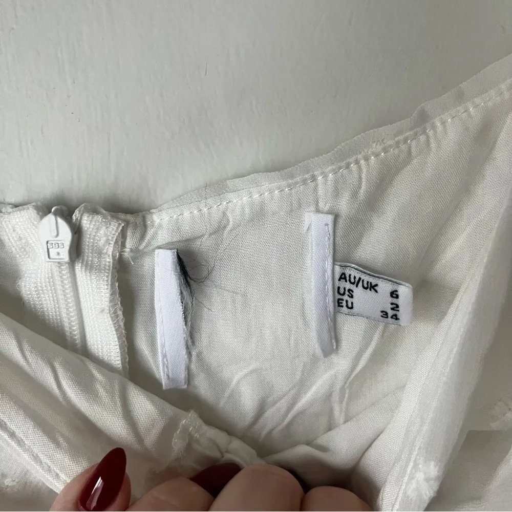 Princess Polly Mikail White Floral Embroidered Mini Dress 2 - Image 11