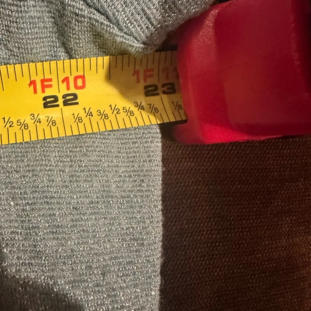 Liz Clarborne Light Blue Silver Metallic Blouse Boat Neck Sz 1X. Light material. - Image 11