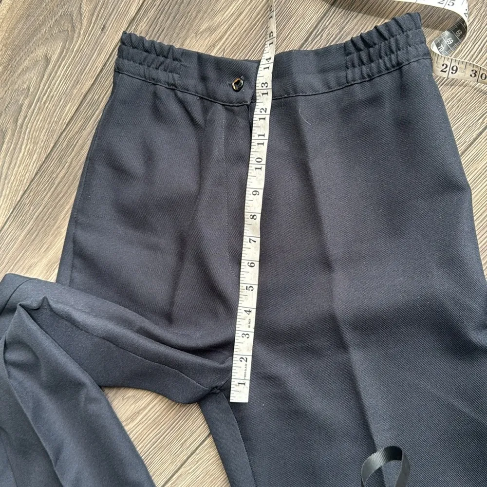 Vintage Union made tag Black Wide-Leg Trousers - Image 4