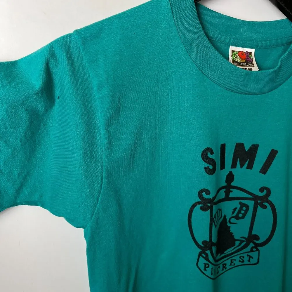Vintage 90s Fruit of the Loom Best Simi Pinecrest T-Shirt Womens Rachel 24 Small - Image 10