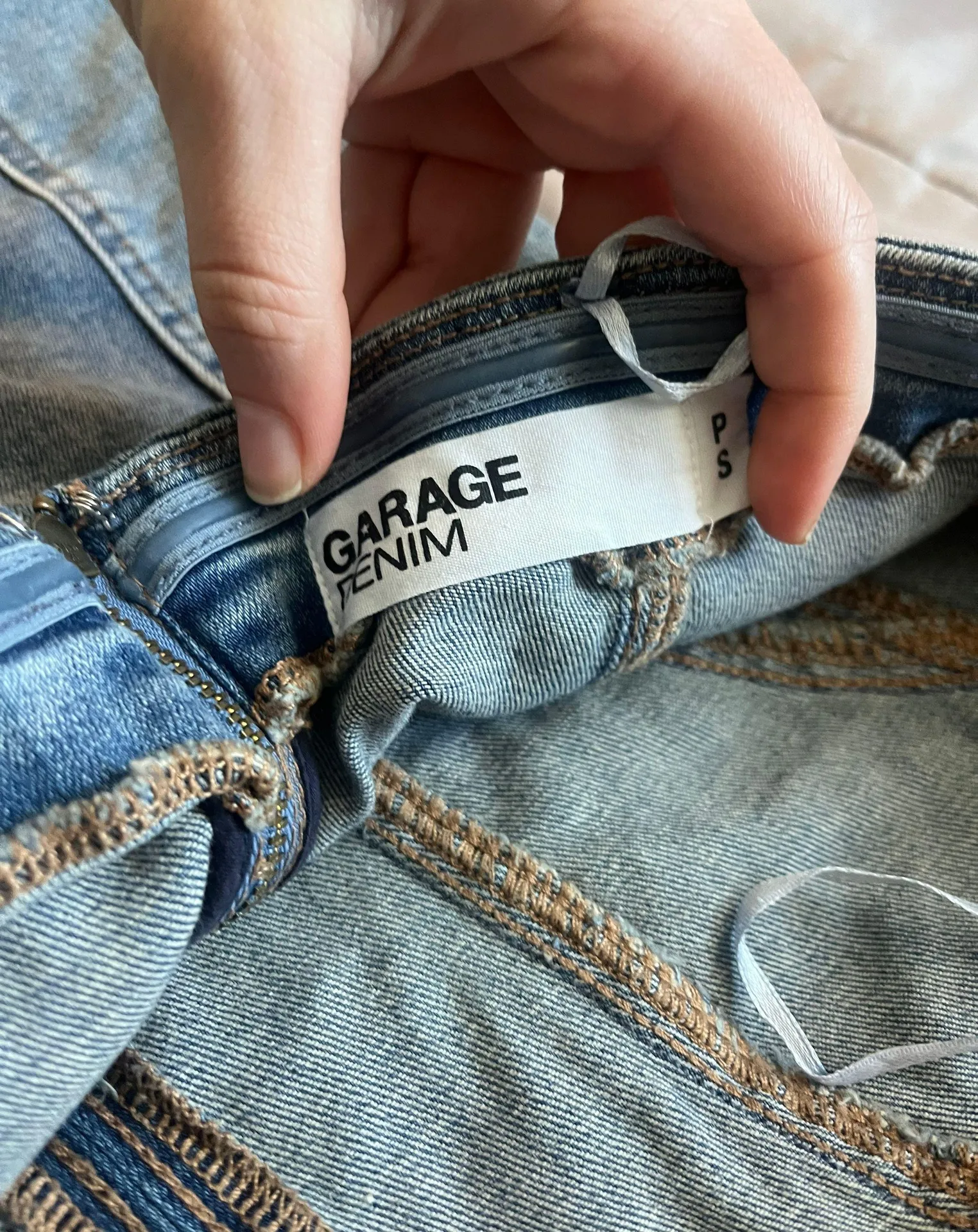 Denim Tube Dress - Image 3