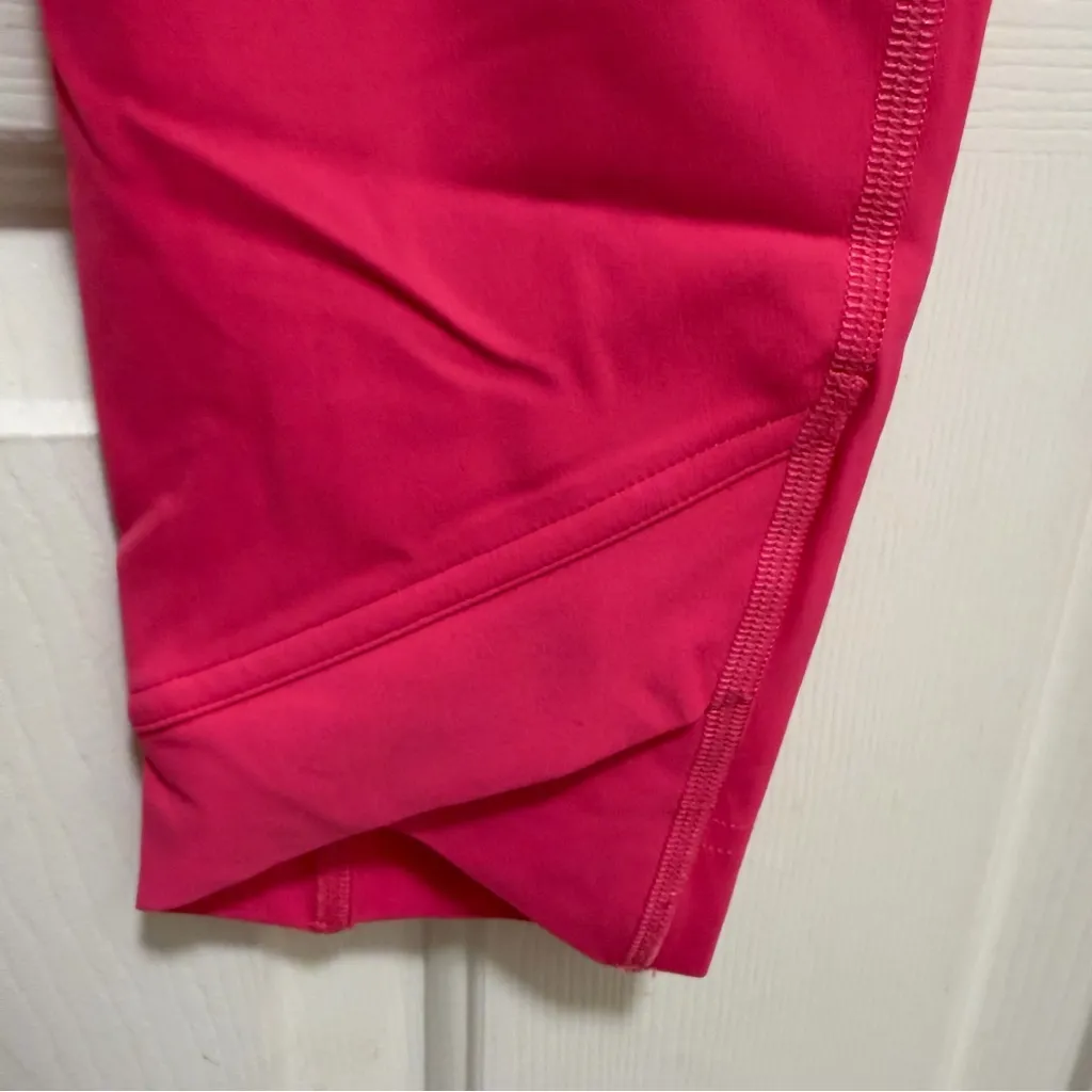 Gymshark Crossover Pink Leggings Size Medium - Image 5