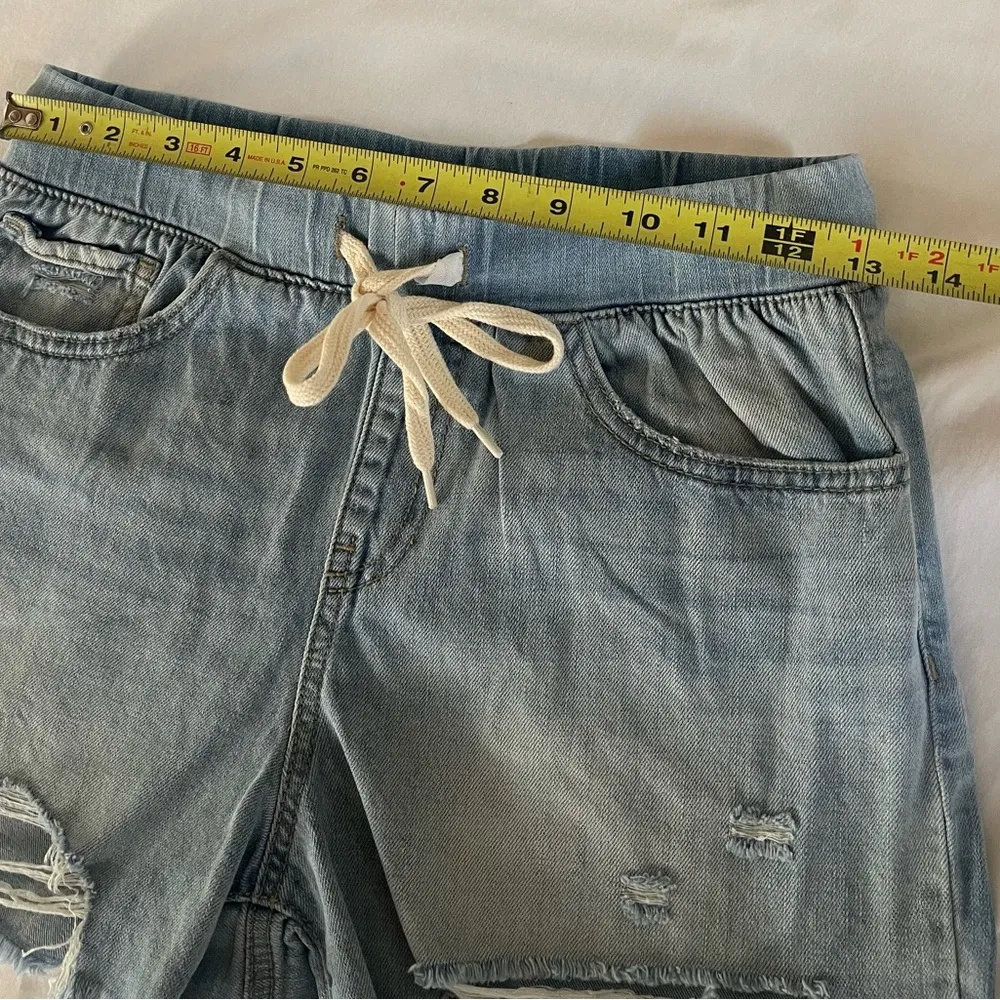 bemore Rewash Jean Shorts Distressed  ( see pics for measurements) ty - Image 4