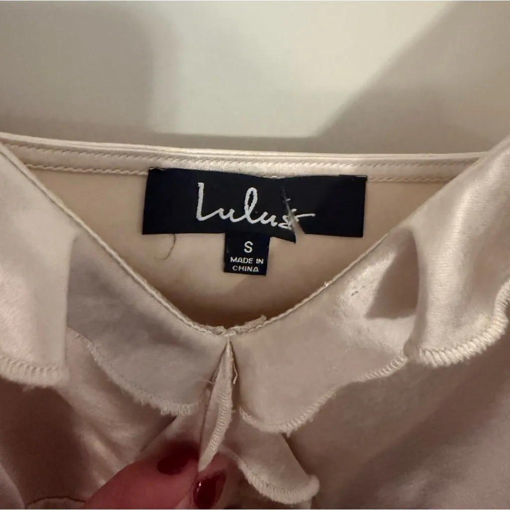 Lulus Satin Tank Top - Image 3