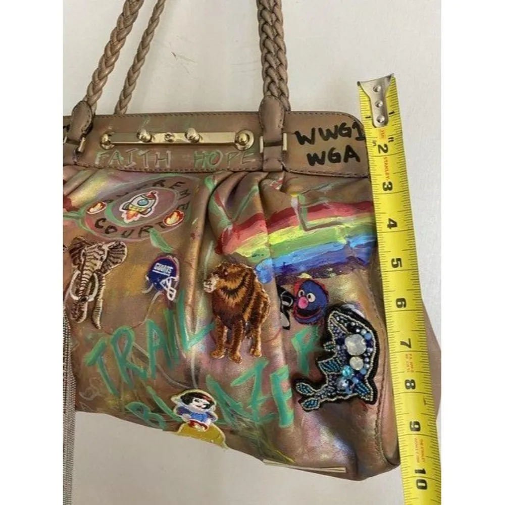 valentino w large customized applique and artwork - Image 12