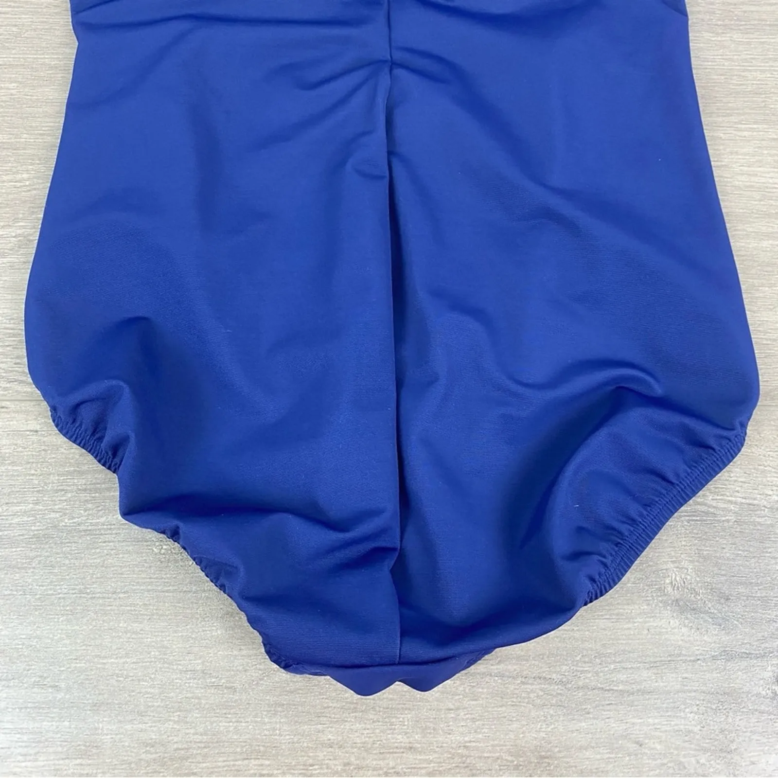 Lands End Blue Floral Slendersuit Grecian Tummy Control One Piece Swimsuit Sz.10 - Image 15