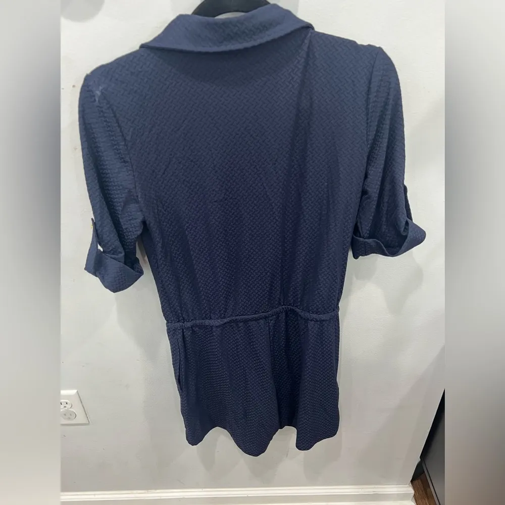 J McLaughlin Westport Radio Wave Shorts Romper EUC size XS - Image 4