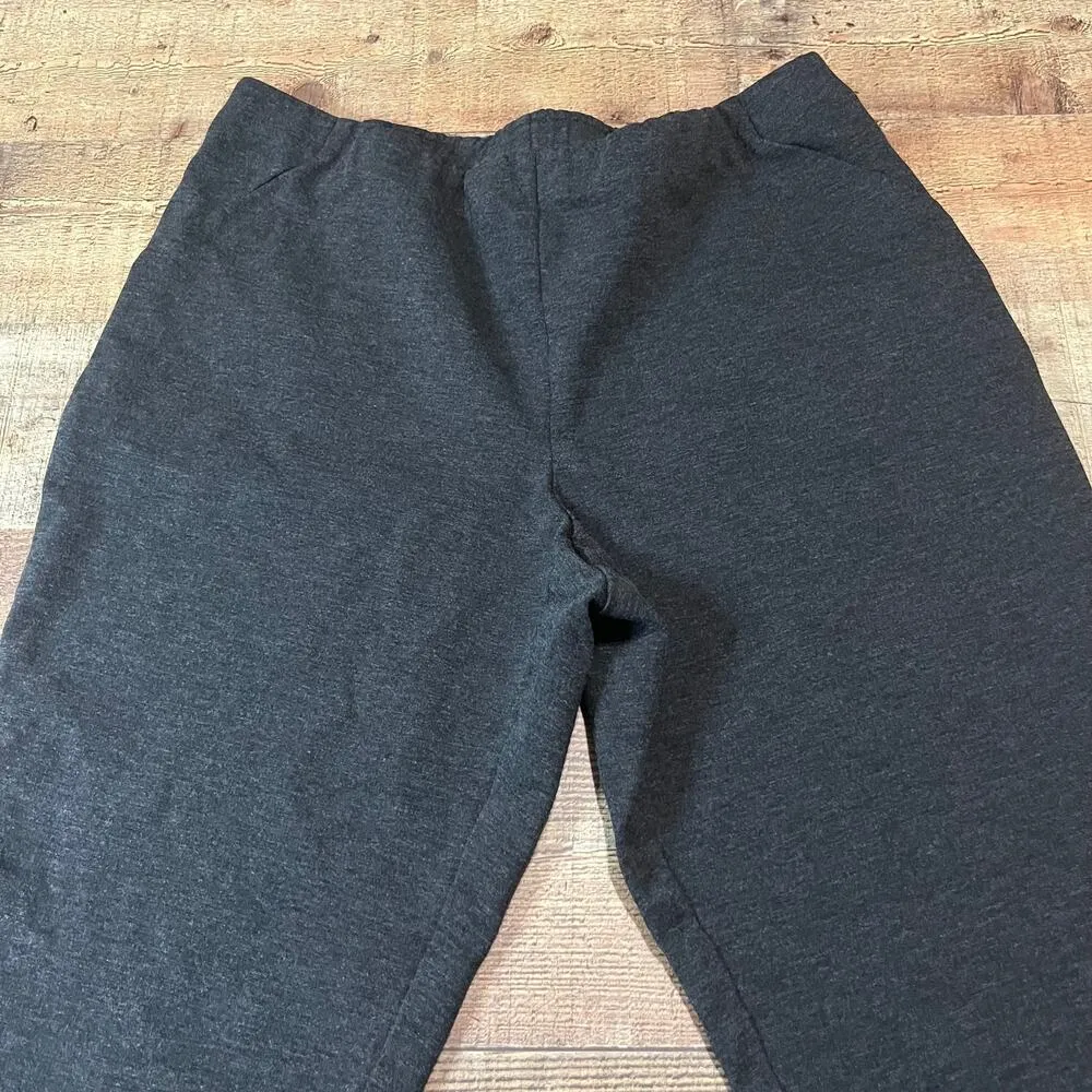 J. Jill | Women's Capsule Wardrobe Gray Slim Leg Comfort Ponte Pants Sz L - Image 3