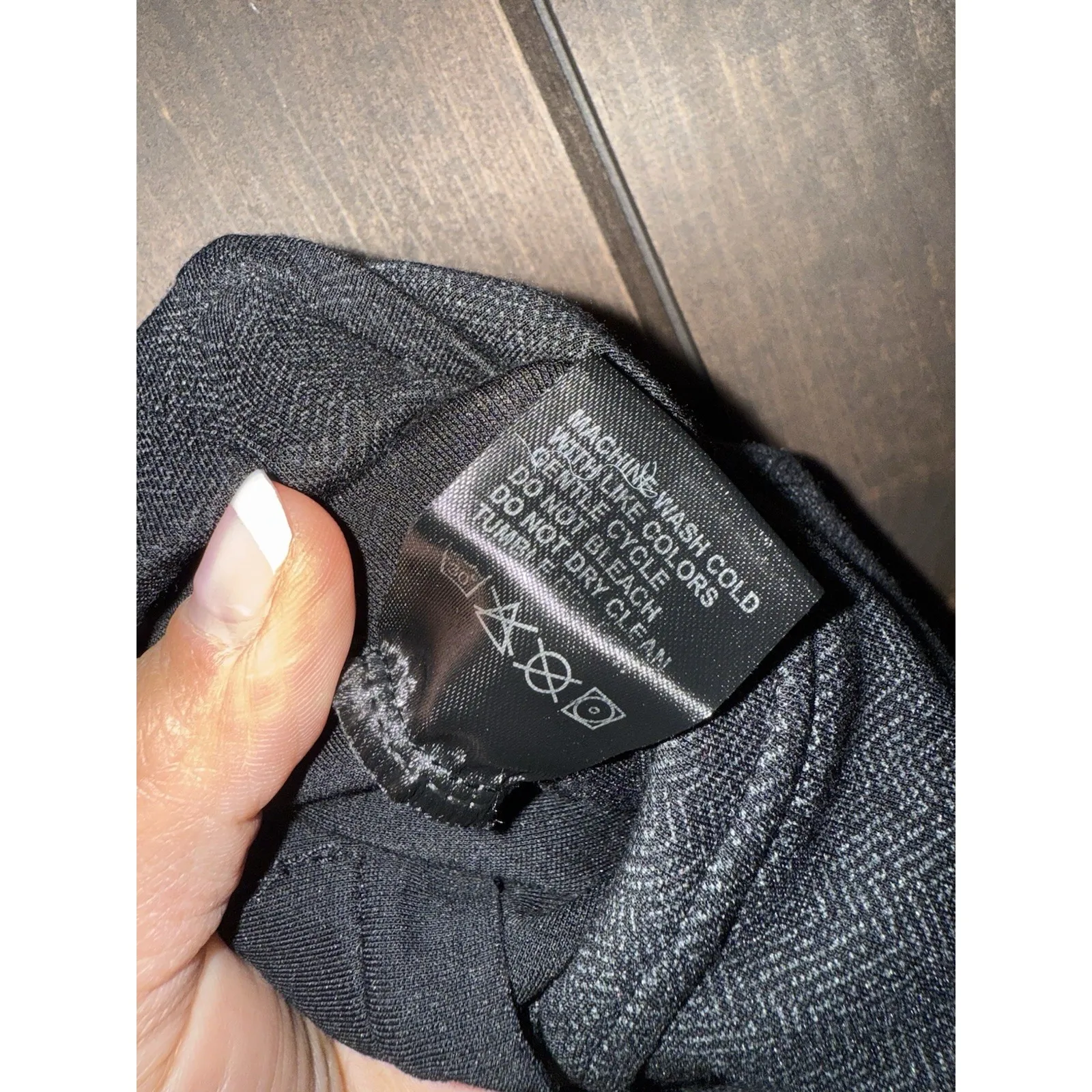 Maze Collection Women's Sz S Small Legging Dress Pants Black Stretch Pull On‎ - Image 7