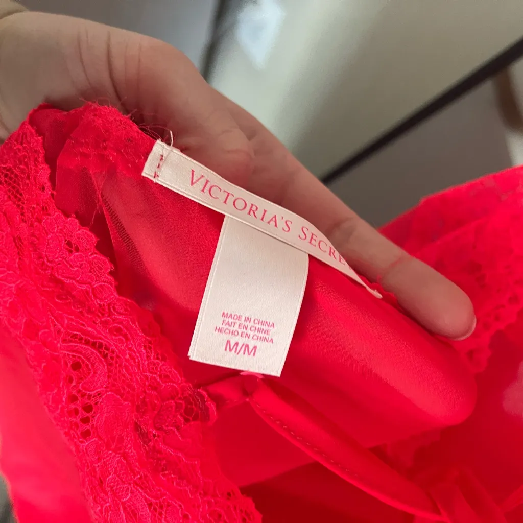 Victoria’s Secret Elegant Pink Lace Slip - Image 6