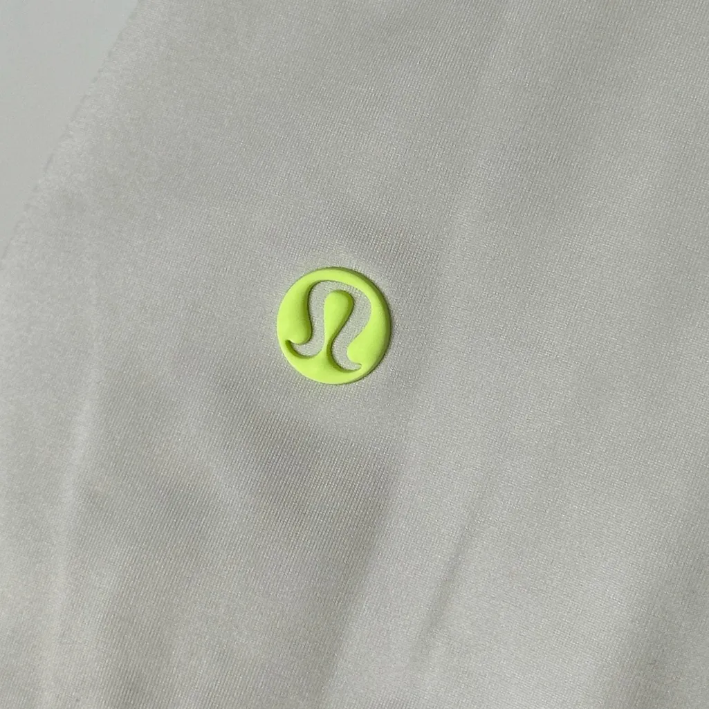 Lululemon Tight-Fit Lined Long-Sleeve Shirt in Bone - Image 3