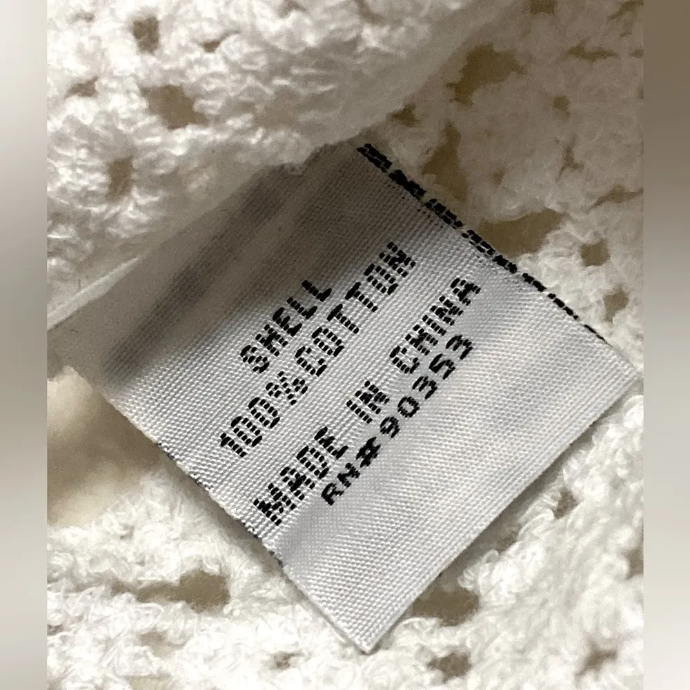 Crochet Bohemian White Top Blouse! - Image 5