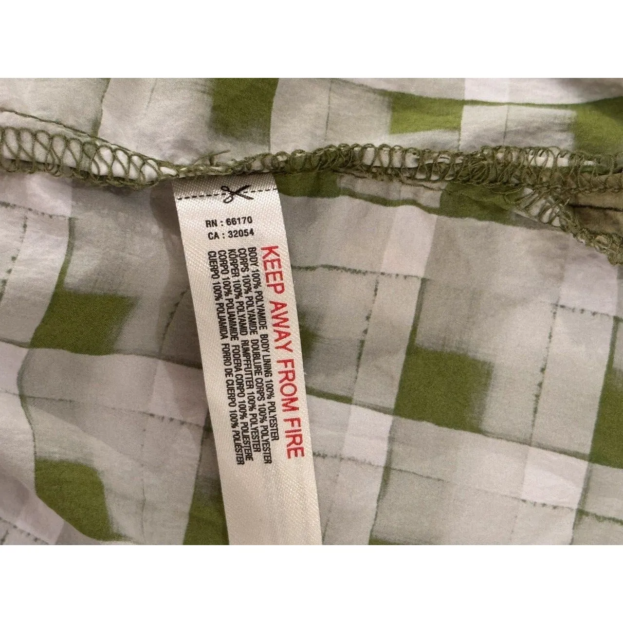 Anthropologie Daily Practice Women Jacket Green Day Hike Hooded Plaid Outdoor XL - Image 12