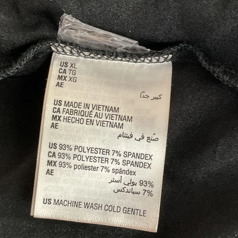 bar lll Size XL Ruched Black Slinky Skirt - Image 4