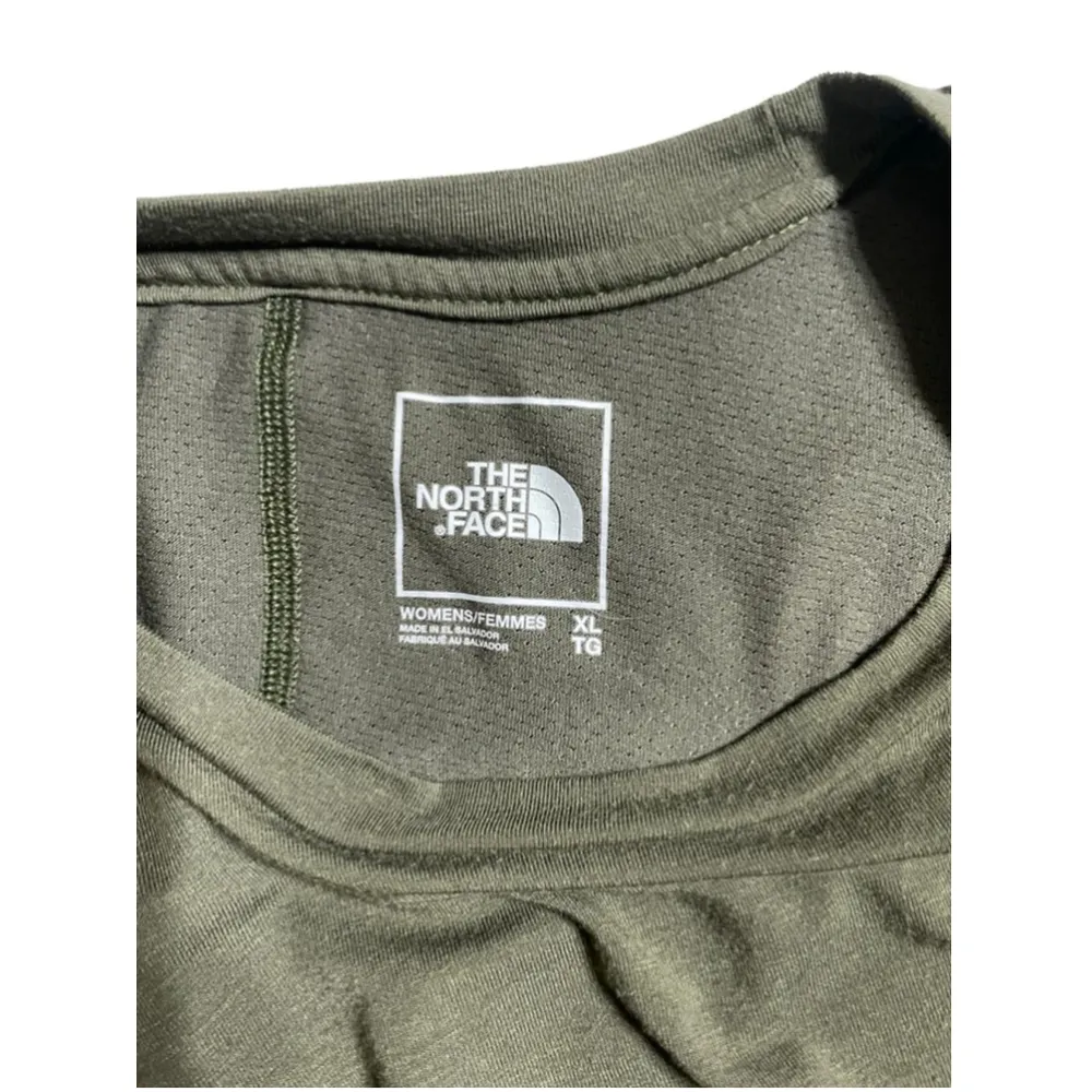 Women's The North Face Tank Top XL Olive - Image 3