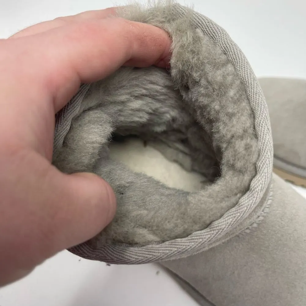 Ugg classic mini boots in grey campfire sz 5 - Image 3