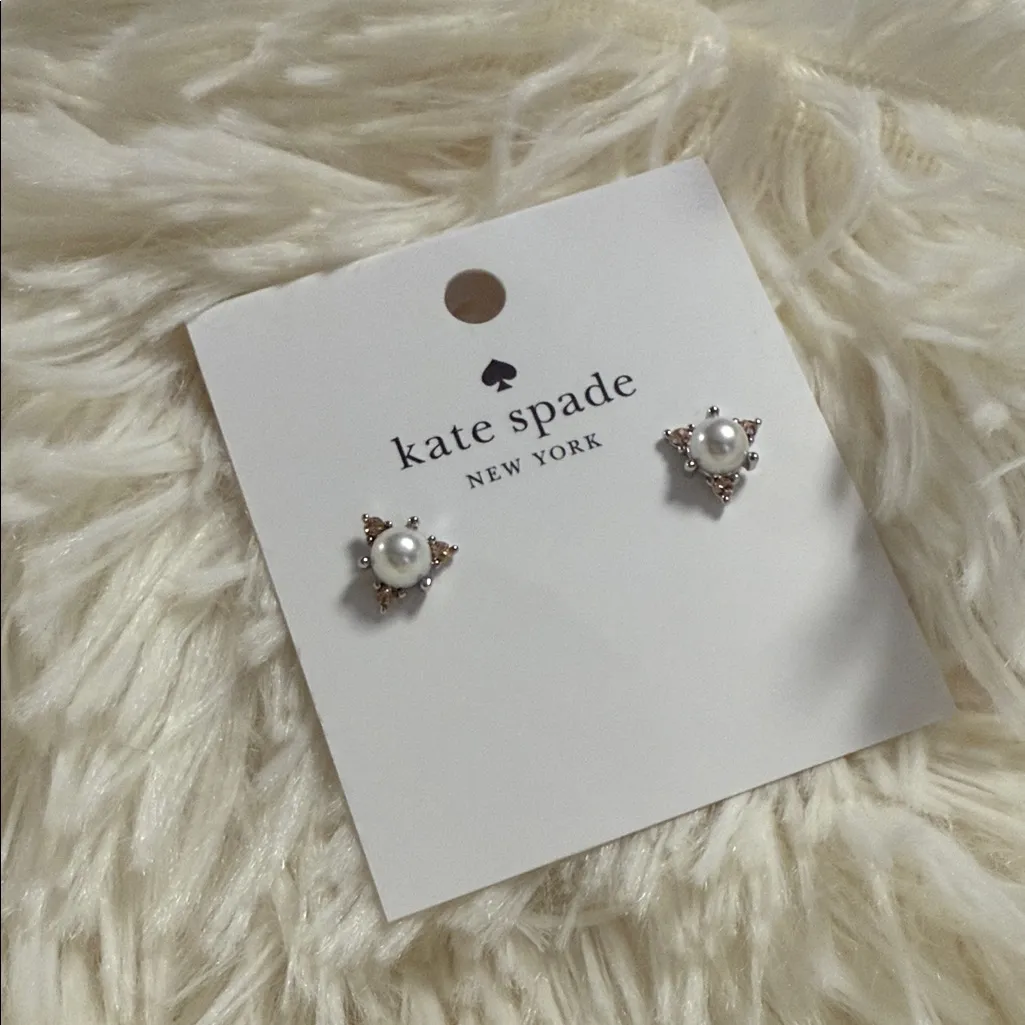 Kate Spade You’re a Gem Triangle Earrings - Image 3