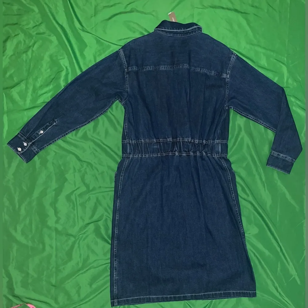 NWT 100% Cotton J.Crew Denim Midi Dress size 2 - Image 5