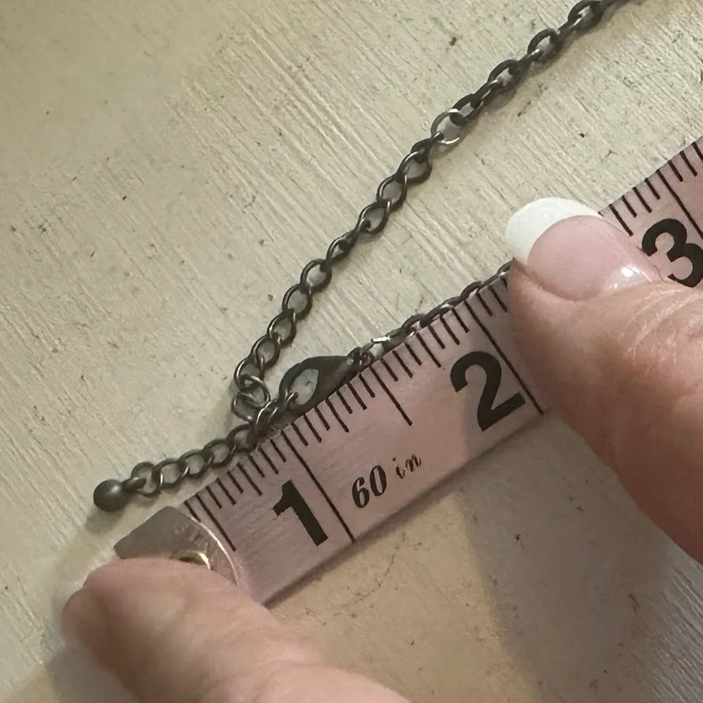 Jewel Pendant Necklace‎ Gray - Image 15