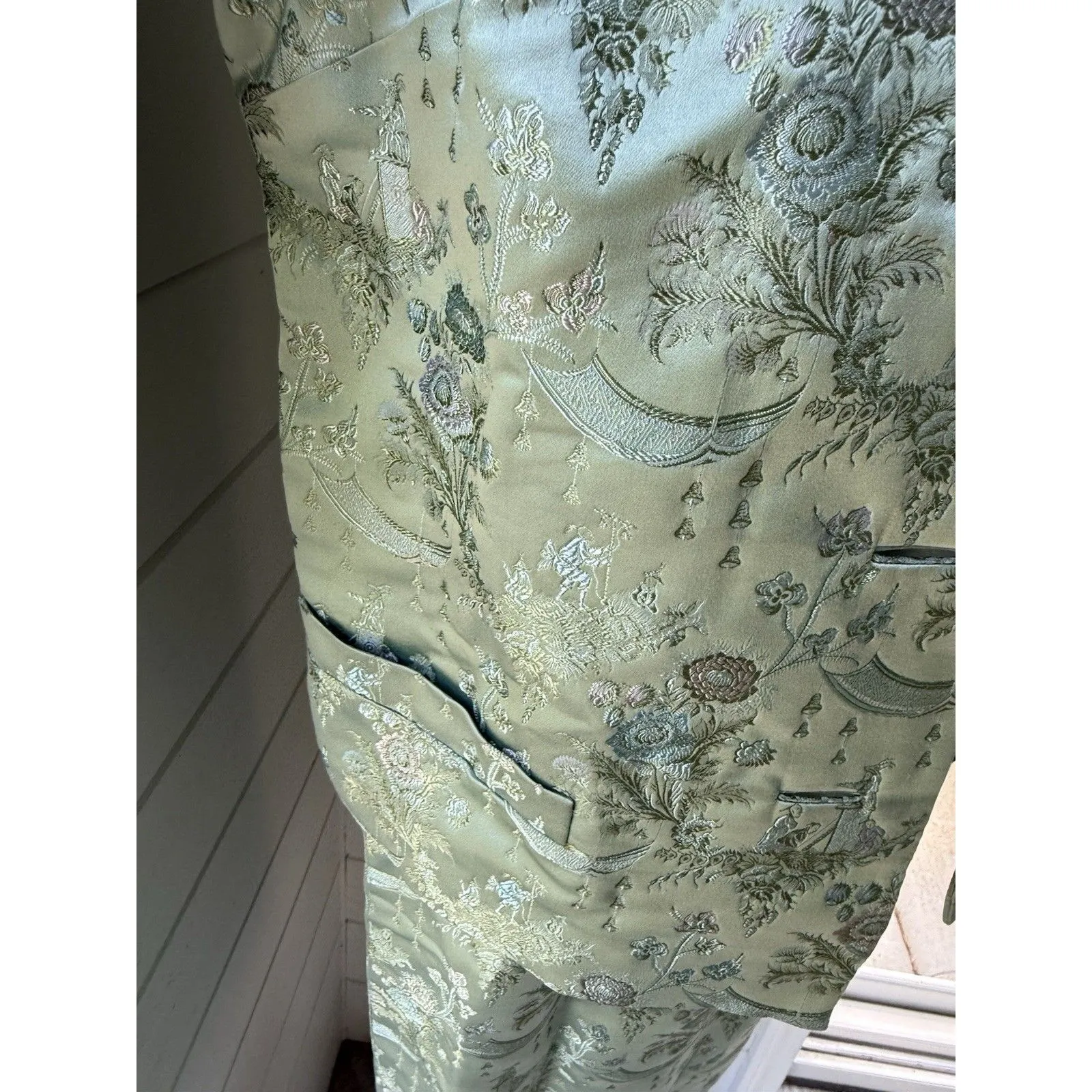 Vintage 50s/60s Dynasty Made In Hong Kong British Crown Colony Sz 10 ~ 3 Pc Set - Image 4