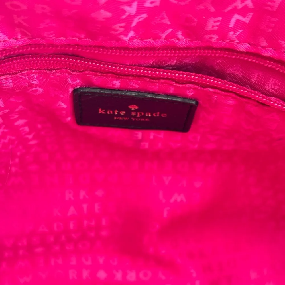 Kate Spade ♠️ Elegant Black Leather Quilted Handbag - Image 7