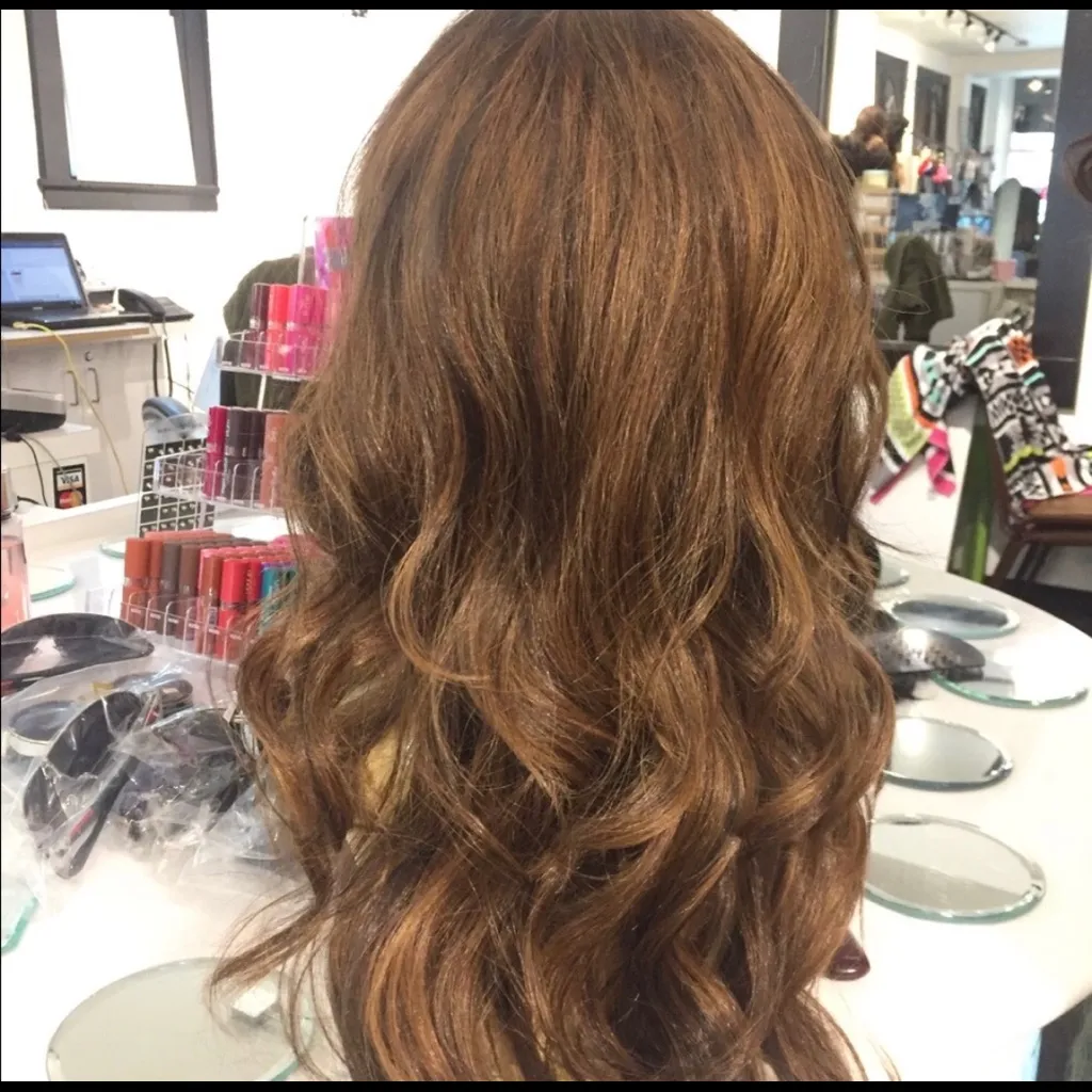 Wig Swisslace lacefront Romance Curl copper brown - Image 3