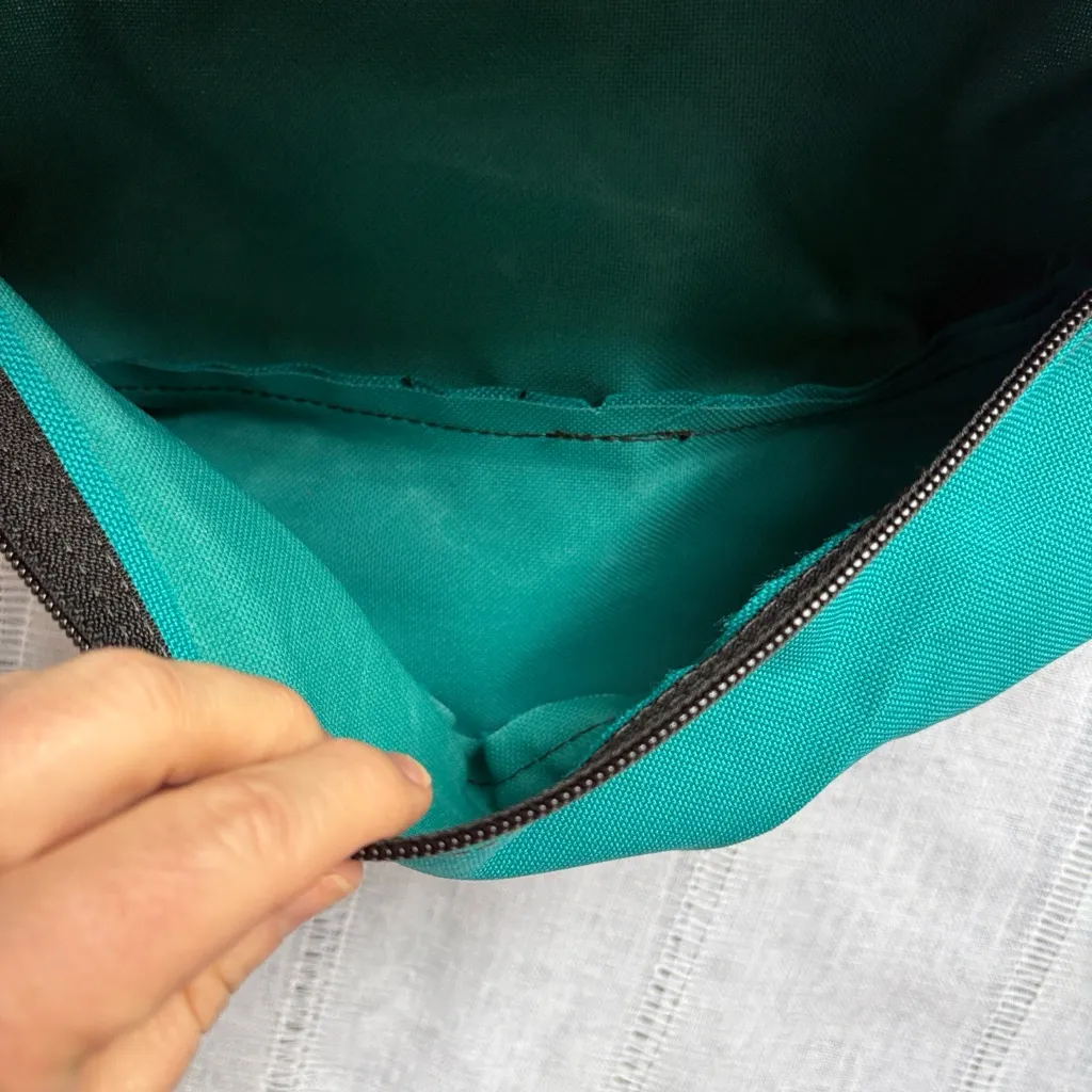 Big Bag Co 90s Turquoise Fanny Pack Blue - Image 7