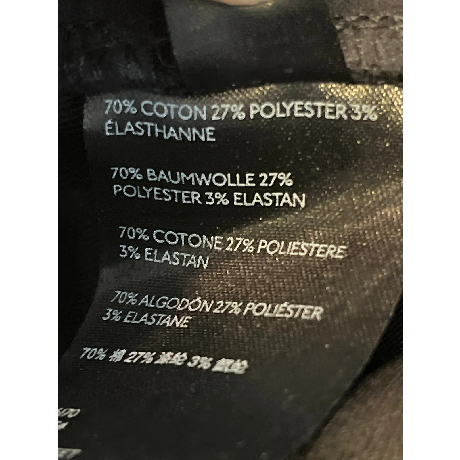 Free People x We The Free Spellbound‎ Coated Bootcut Jean in Black Size 27 - Image 8