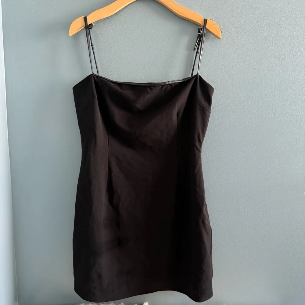 White Fox Boutique Does It Matter Black Mini Dress - Image 5