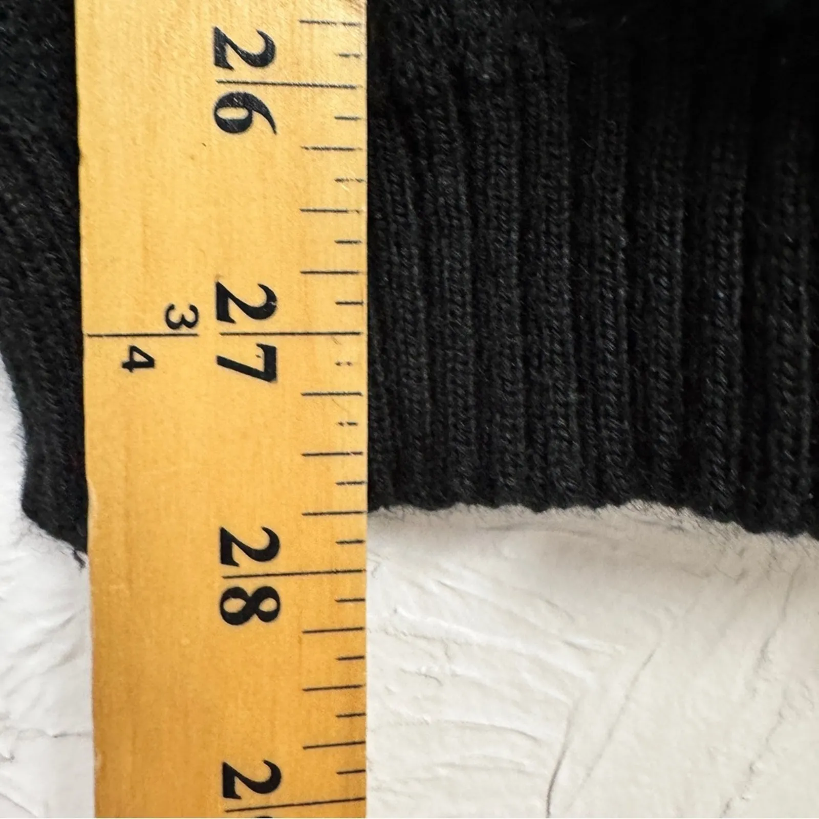 Vintage Green Black Paisley Mock Neck Sweater Womens M Grandma Core Chunky Size M - Image 6