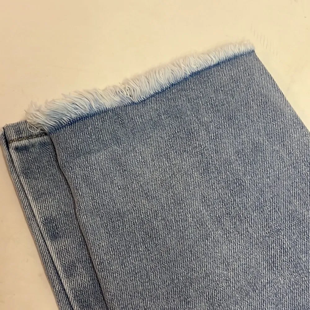 Nature Denim Distressed Mom Medium Wash Jeans Size 0 D30 - Image 10