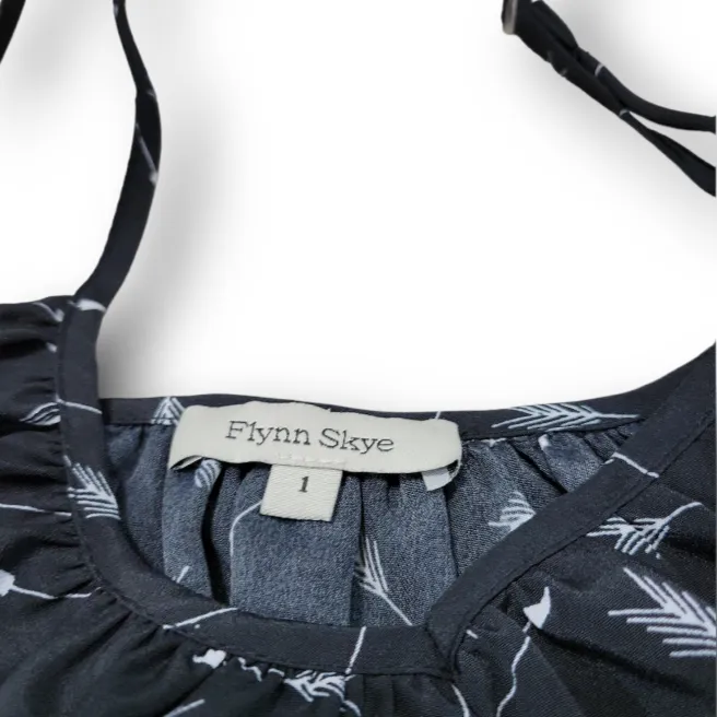 Flynn Skye Jumpsuit Size 1 Women's Wide Leg Pants Sleeveless Spaghetti Strap EUC Women's Jumpsuit - Image 5