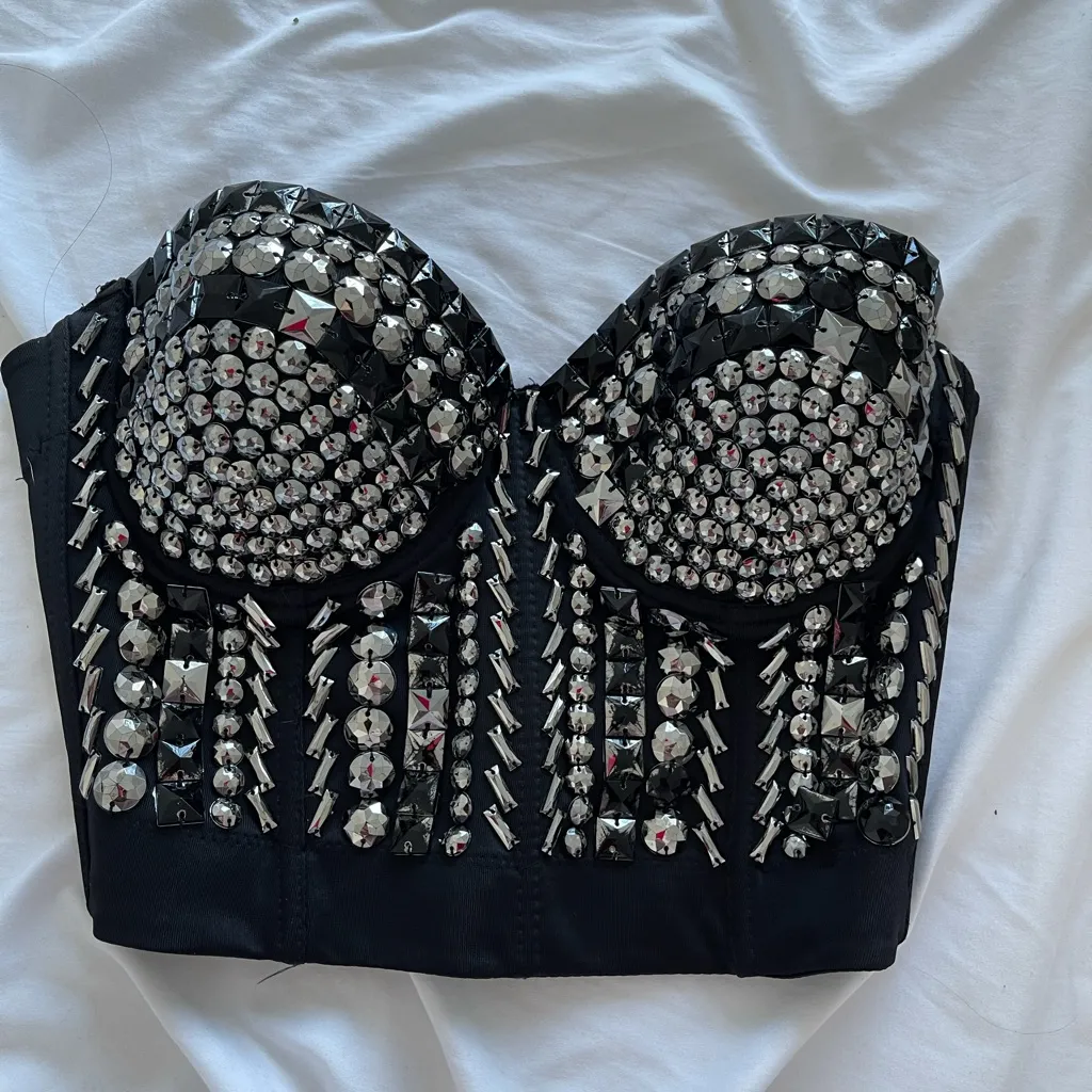 SPARKLE BRALETTE WITH RHINESTONES S - Image 6