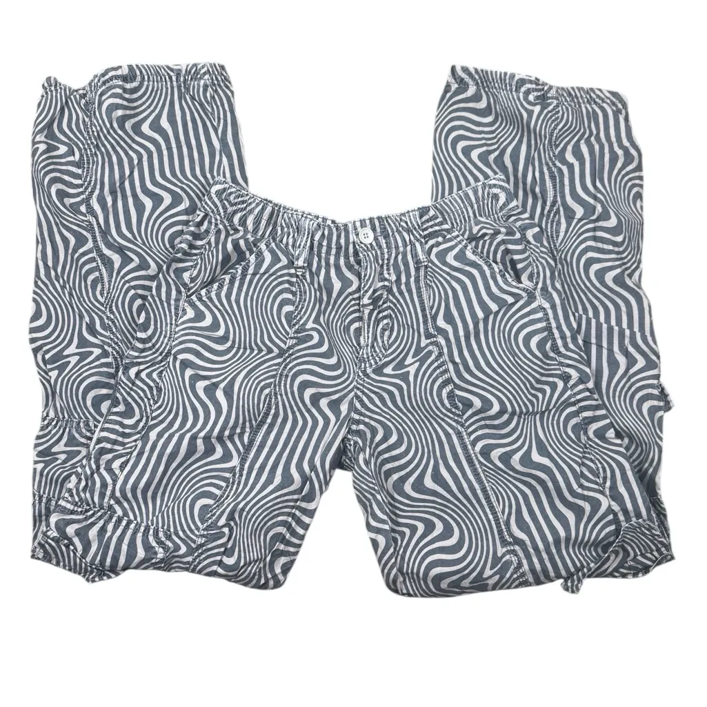 BDG Y2K Cargo Pants Urban Outfitters — Wide Leg Swirl Women’s Size Small - Image 5