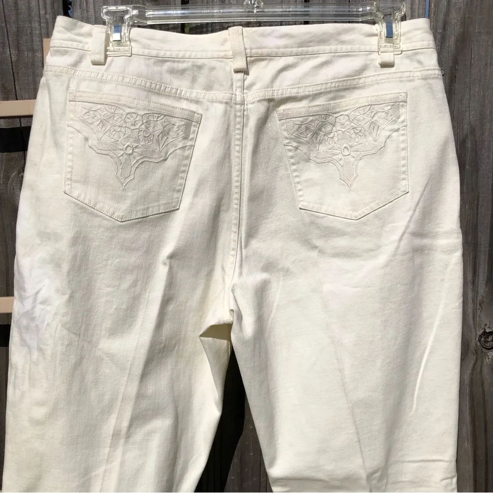 Sigrid Olsen NEW  Collection Modernist white pants 14 - Image 6