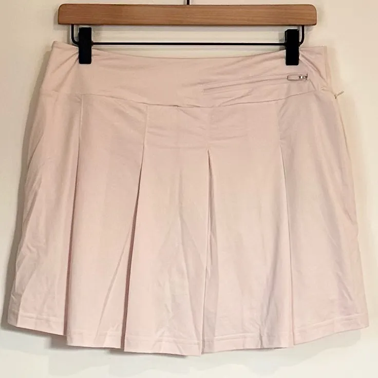 NWT Adidas Dusty Pink Ultimate365 Tour Pleated Skort - Medium - Image 11