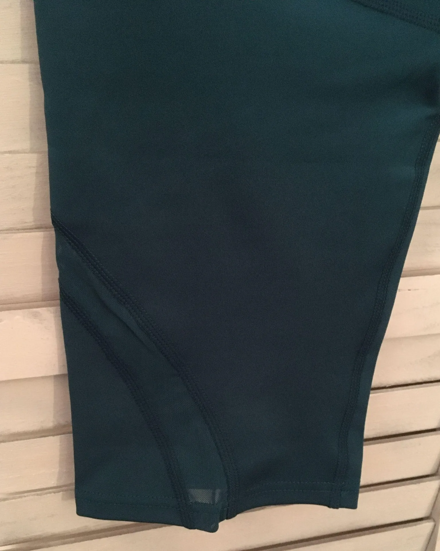 Athletic Capris, XL Blue - Image 4